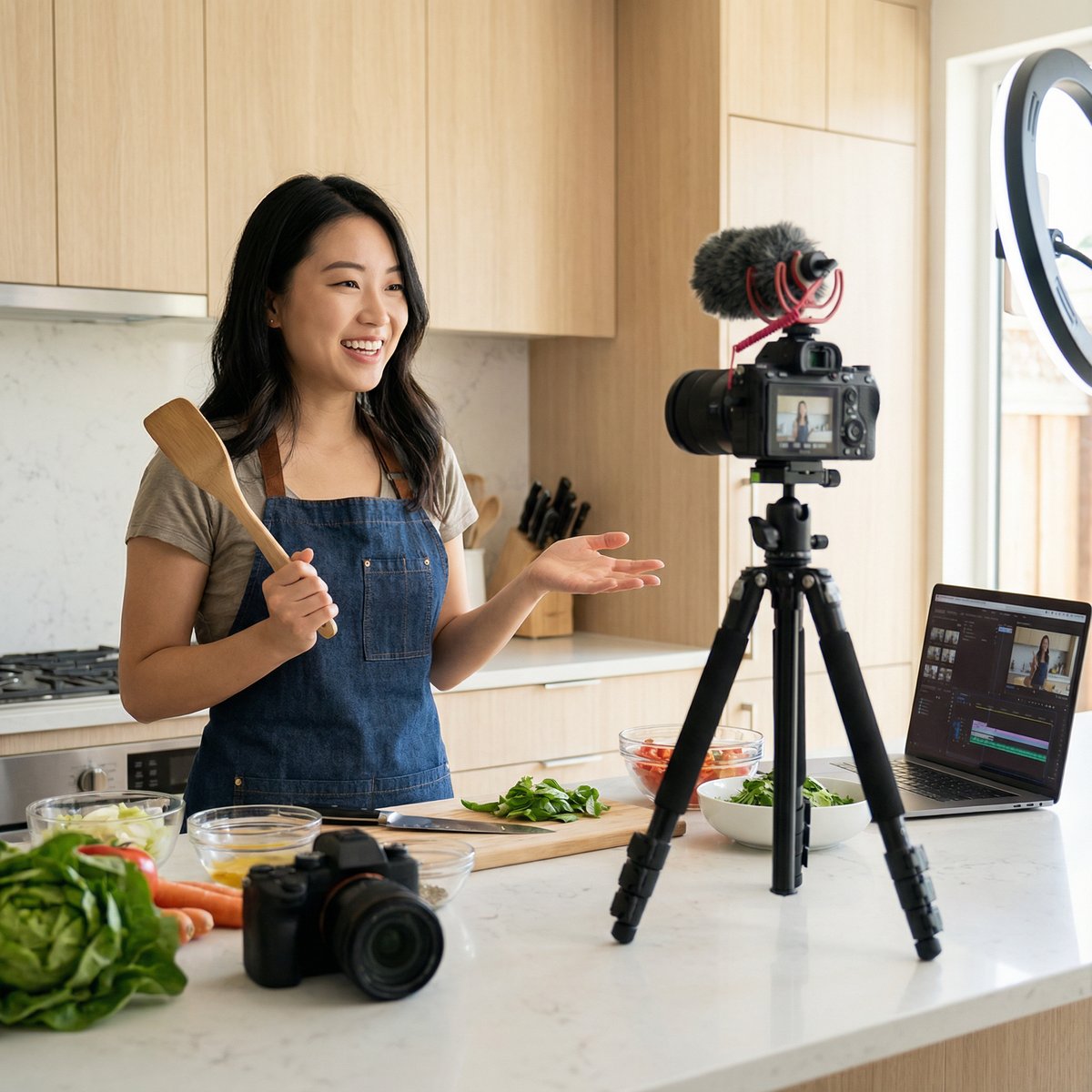 妈妈儿子家庭游戏节目视频-美食制作